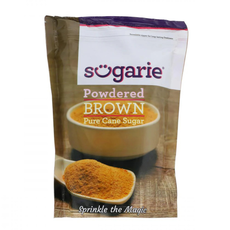 SUGARIE SUGAR BROWN POWDERED 500 GM