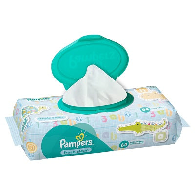 Pampers Baby Wipes 64 Wipes