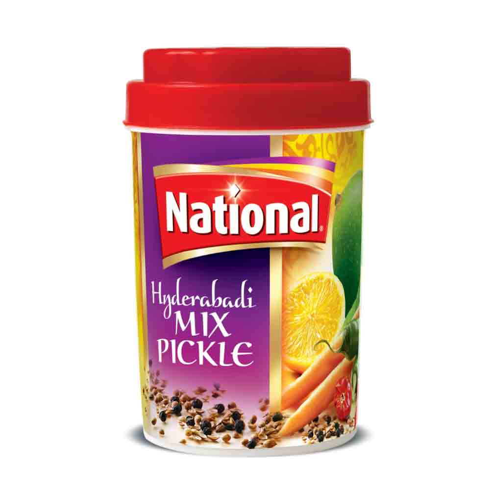 National Hyderabadi Mix Pickle 370 gm