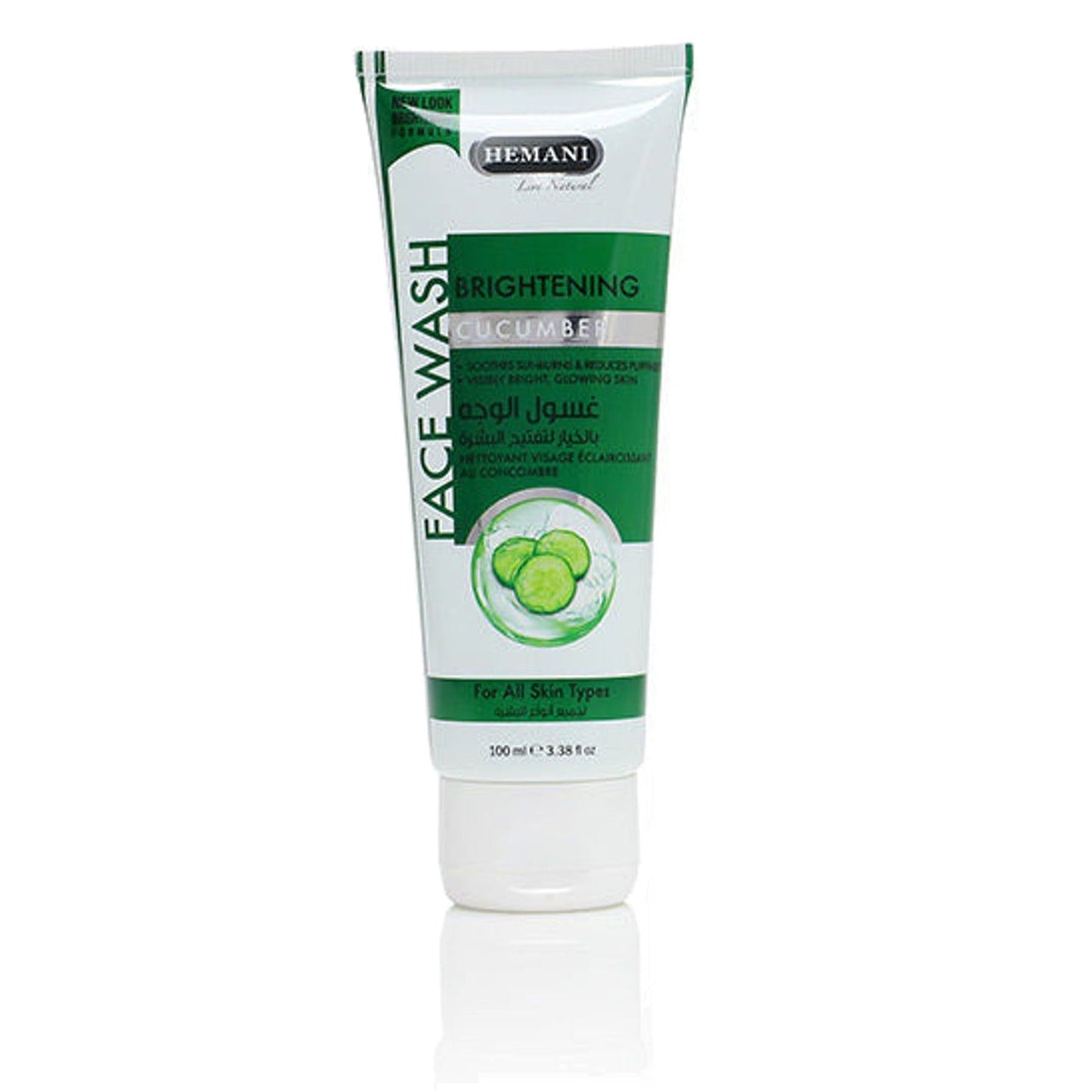 Hemani Face Wash With Cucumber Extract 100 ML