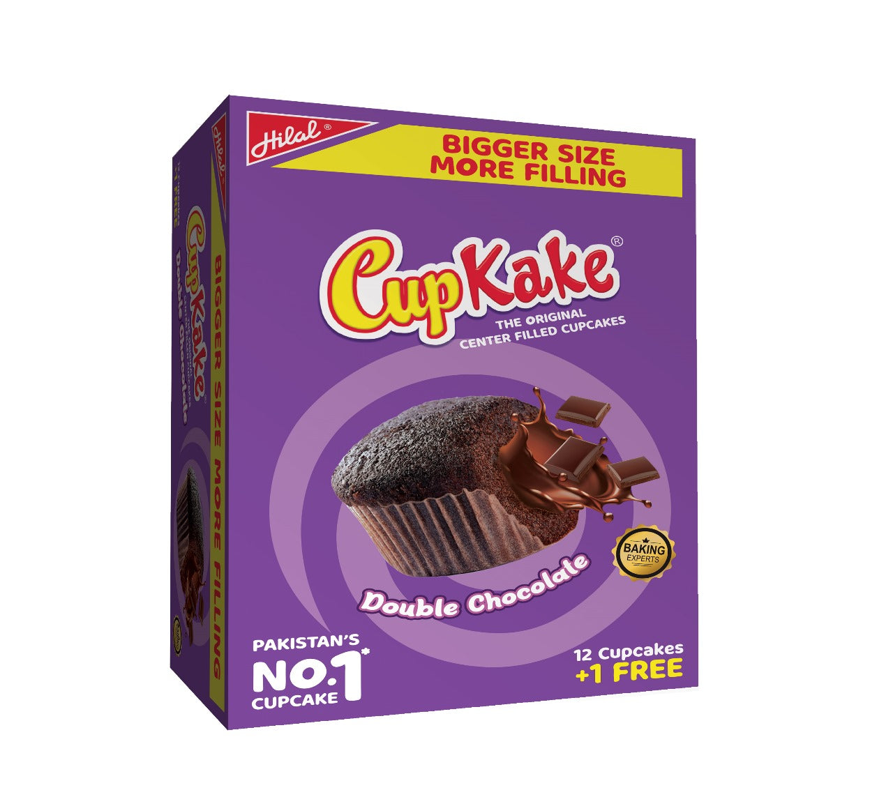 Hilal Cup Cake Double Chocolate 12S Box