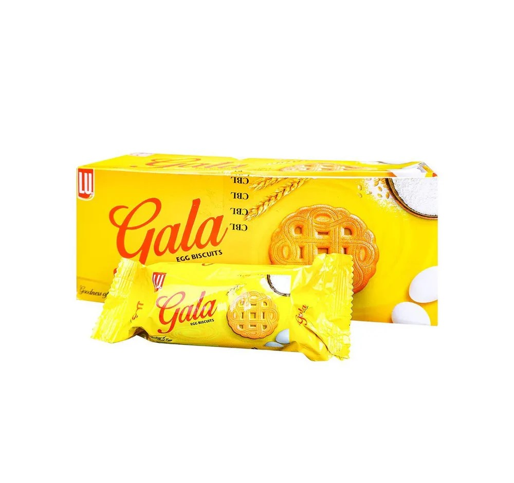 Lu Gala Egg Mini Snack Pack 10 Pcs Box