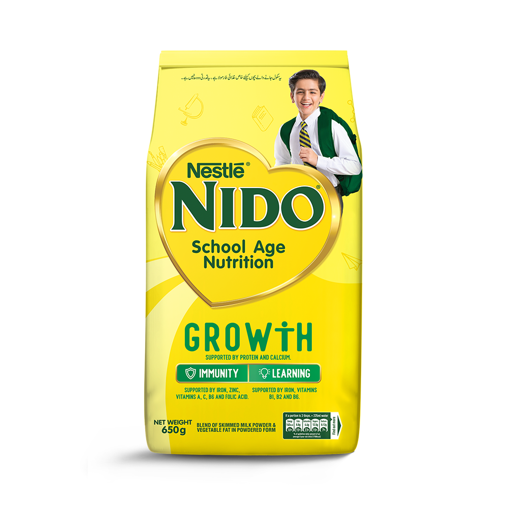 Nestle Nido Fortigrow Powder Milk 650gm
