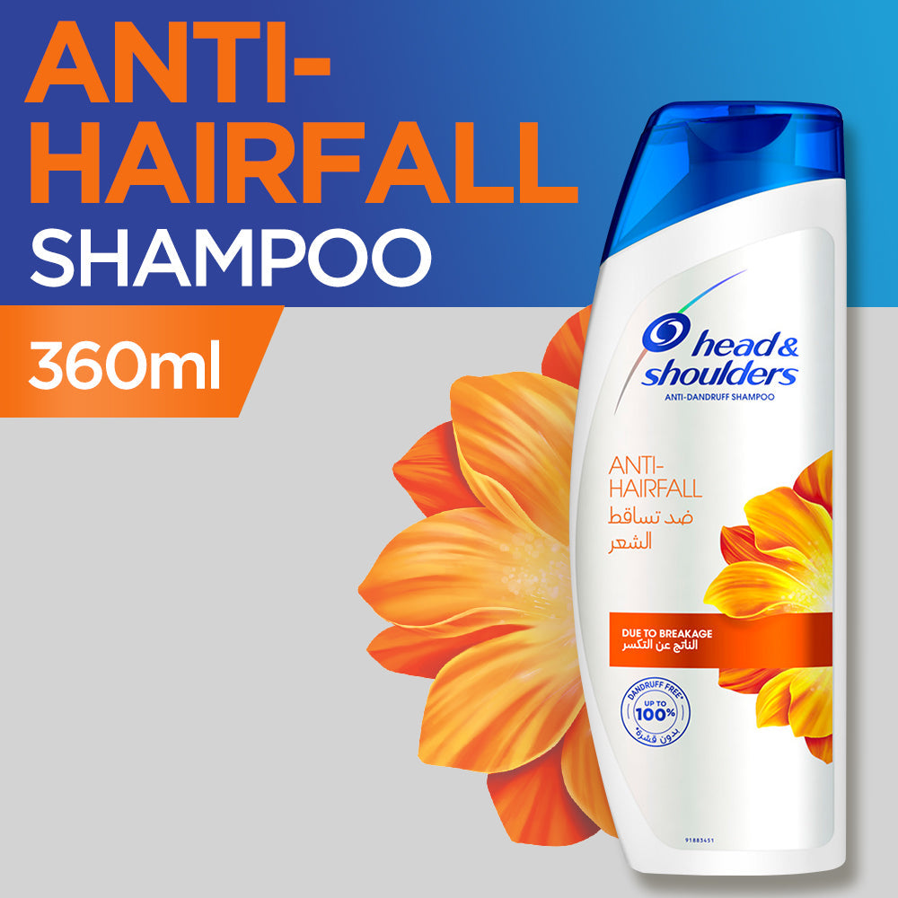 Head & Shoulders Anti Hair Fall Shampoo 360ml