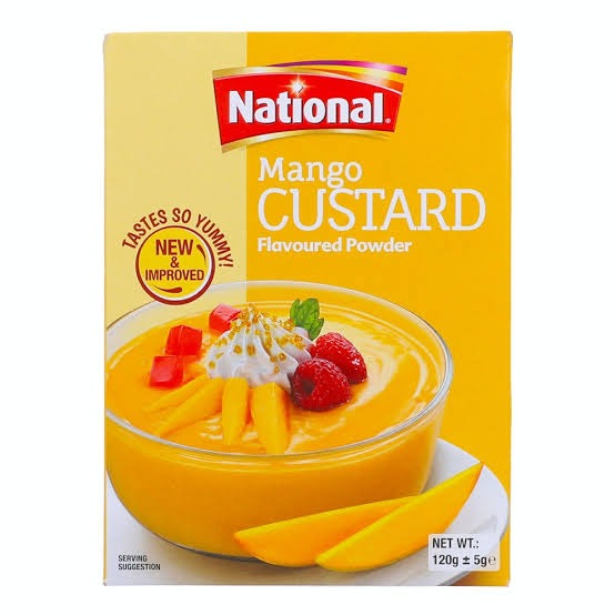 National Custard Mango 120g