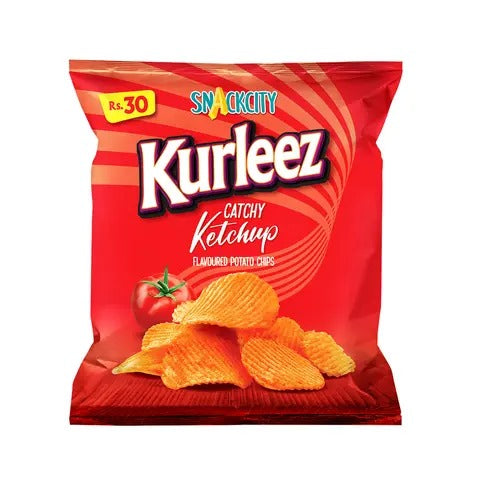 Kurleez Ketchup Chips Rs 30