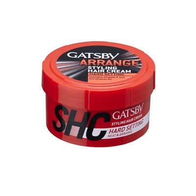 Gatsby Arrange Styling Hair Cream, Hard Setting, 70g
