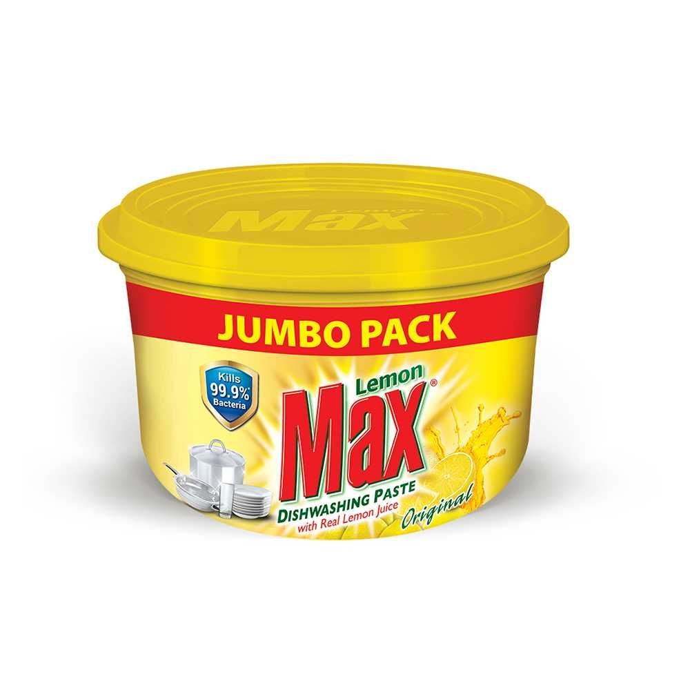 Lemon Max Dishwashing Paste Yellow 750 gm