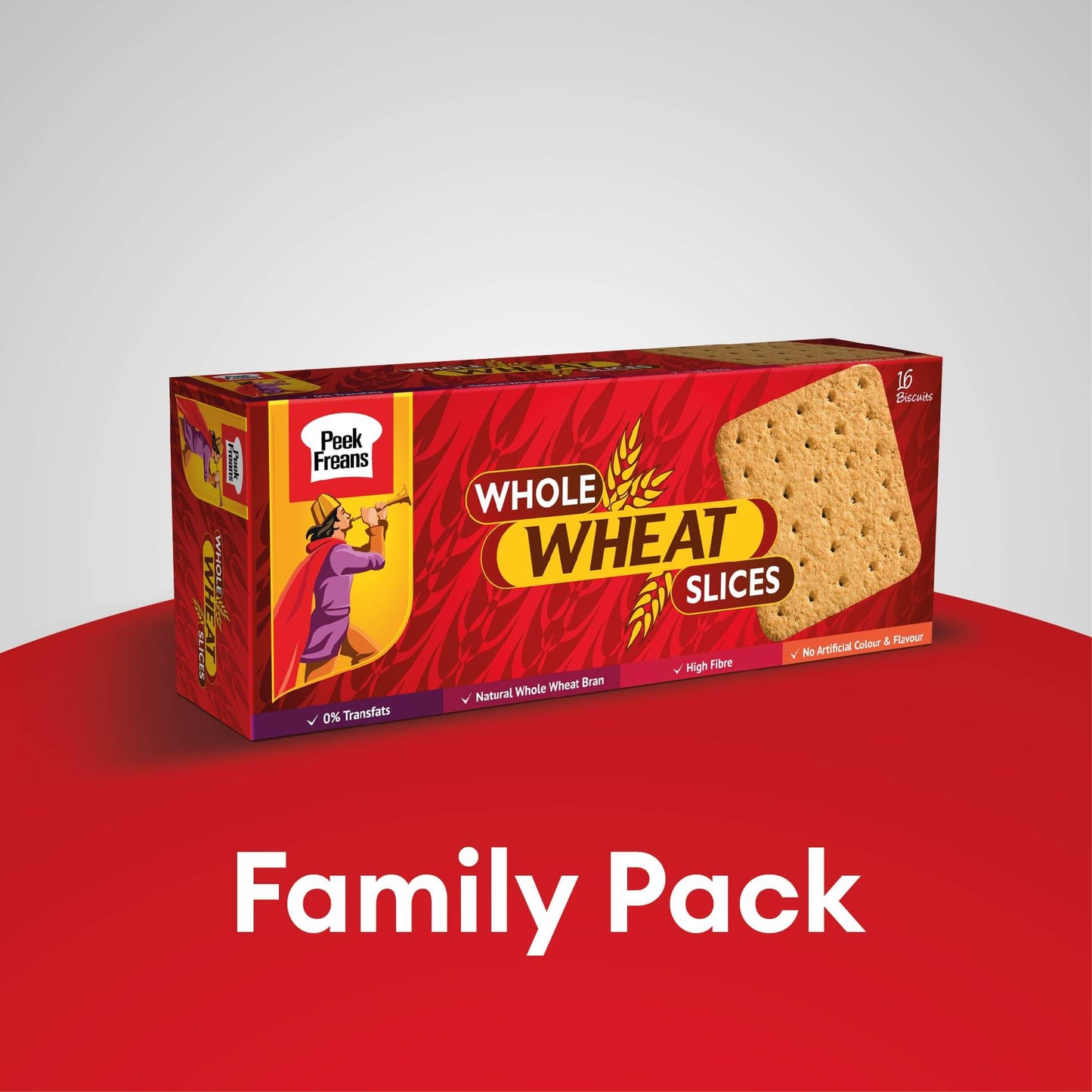 Peek Freans Whole Wheat Slice Biscuit Standard Pack