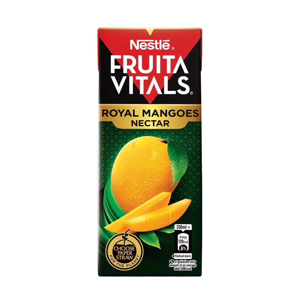 Nestle Fruita Vitals Royal Mangoes Fruit Nectar, 200 ml