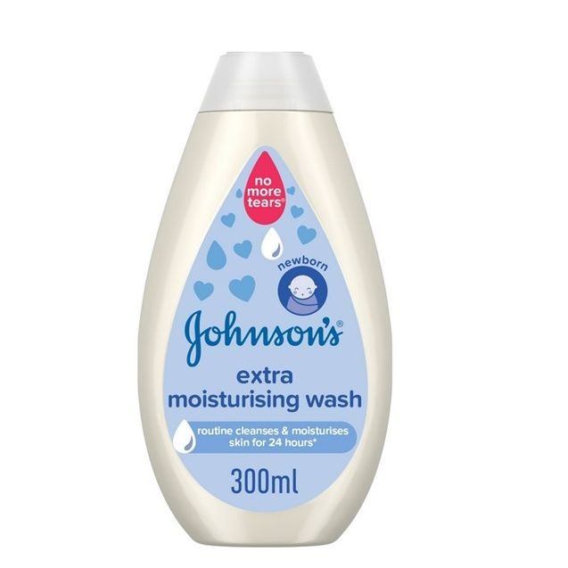 Johnsons Extra Moisturising Baby Wash, 300ml