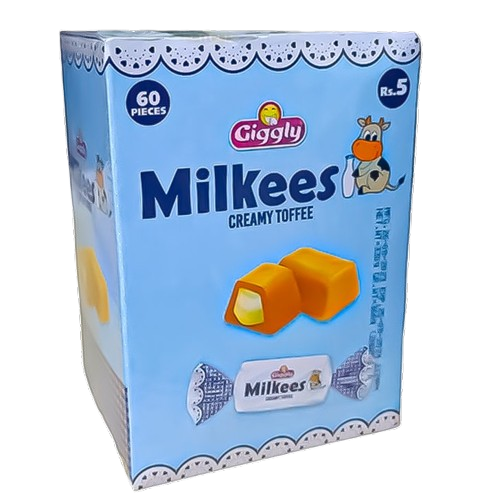 Giggly Milkees Creamy Toffee (50pcs)
