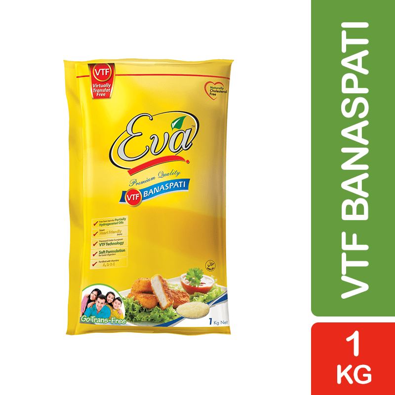 Eva Banaspati Ghee Single Pouch 1 Litre