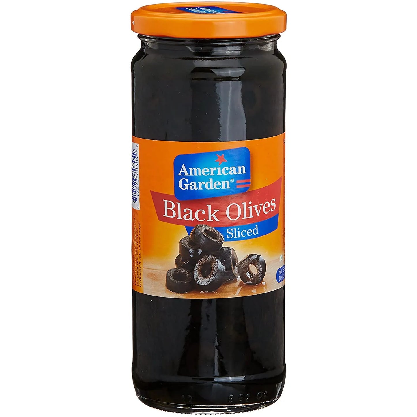 American Garden Black Olives Sliced 450g