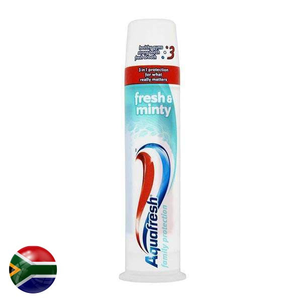 Aqua Fresh Toothpaste Pump Triple Protection 100Ml