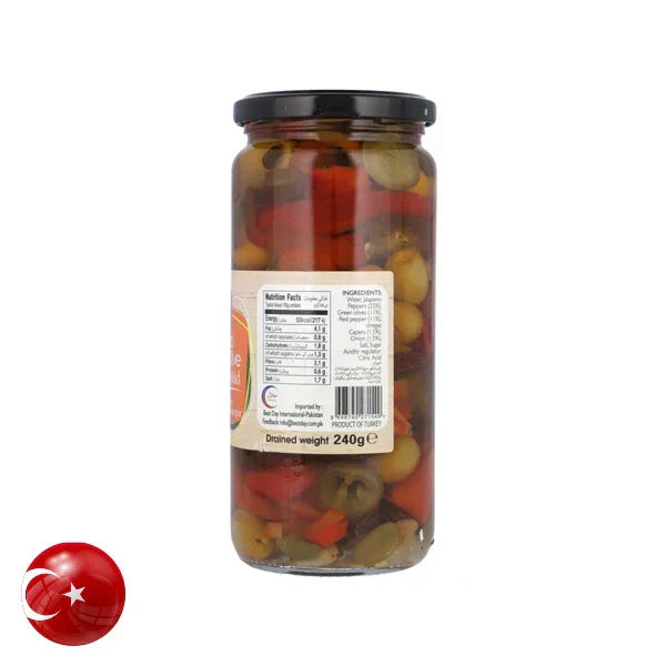 Best Day Jalapeno & Olive Salad 480g