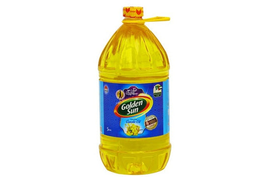 Golden Sun Canola Oil Bottle 4.5 litre