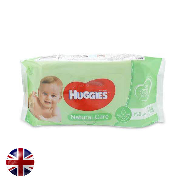 Huggies Baby Wipes Natural Care 56S