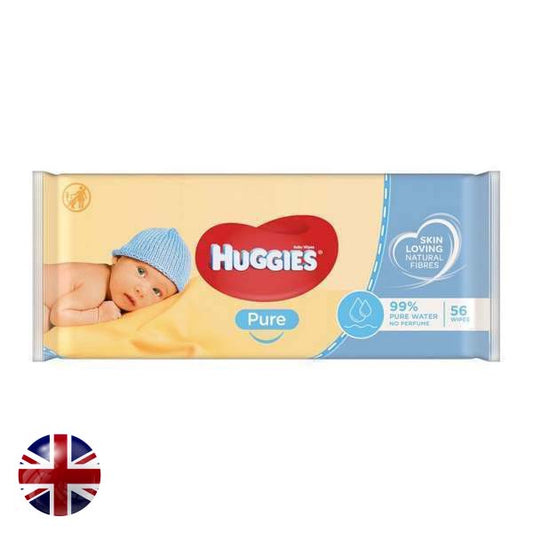 Huggies Baby Wipes Pure 56S