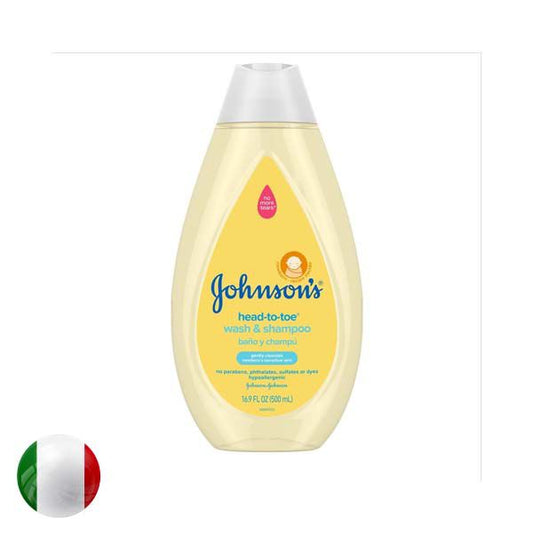 Johnsons Baby Wash Top To Toe Pump 500 ML