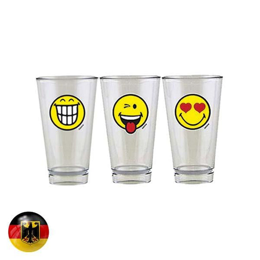 ZAK Smiley Glass Tumbler 30 Cl In Window Box 6727-R952