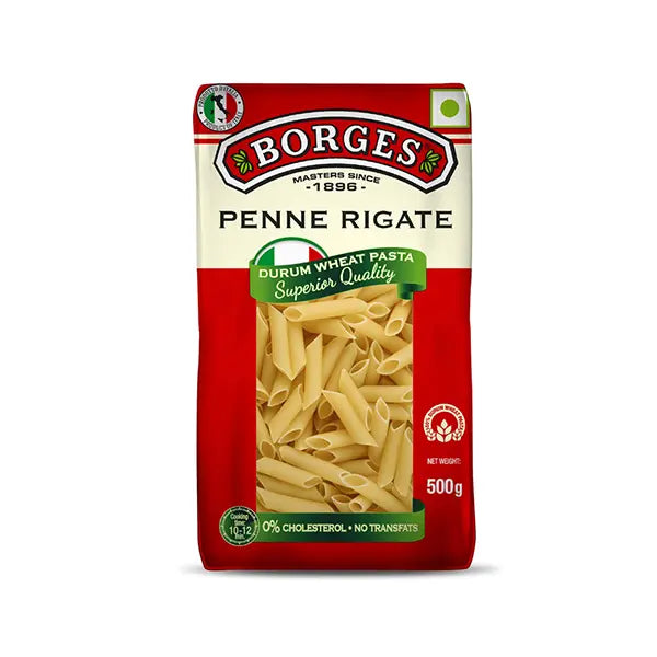 Borges Penne Rigate Pasta 500gm