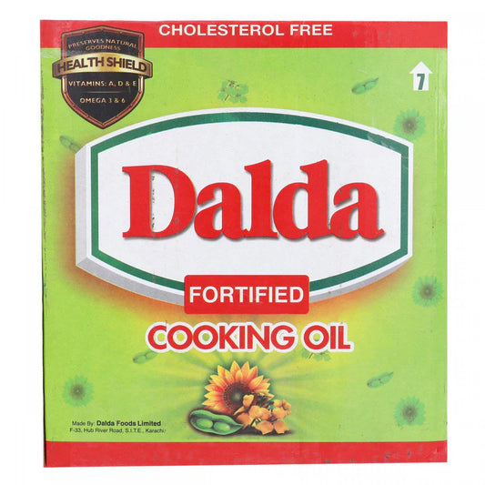 Dalda Fortfied Cooking Oil 5 X 1 Litre Poly Bags