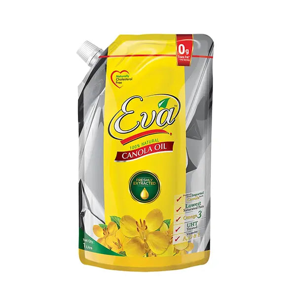 Eva Canola Oil 1Kg Standup Pouch