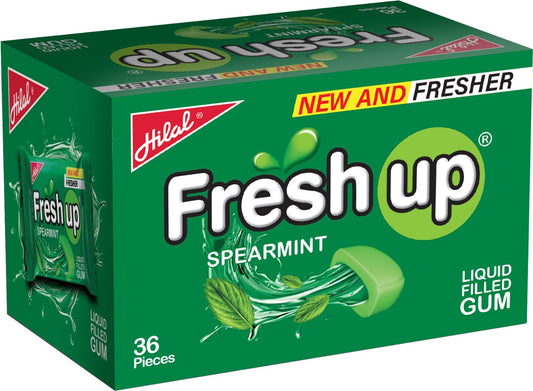 Fresh Up Spearmint Big Bite Box 36 Pcs Box