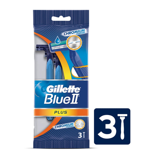 Gillette Blue 2 Plus - Bag of 3 Razors