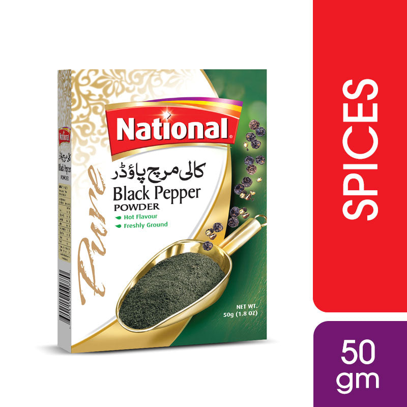 National Black Pepper Powder 25 gm