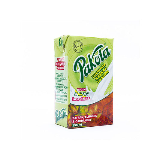 PAKOLA FLAVOUR MILK BADAM ZAFRAN 250ML