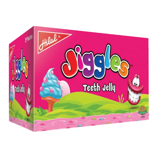 Hilal Jiggles Teeth Jelly (Box) 24Pcs