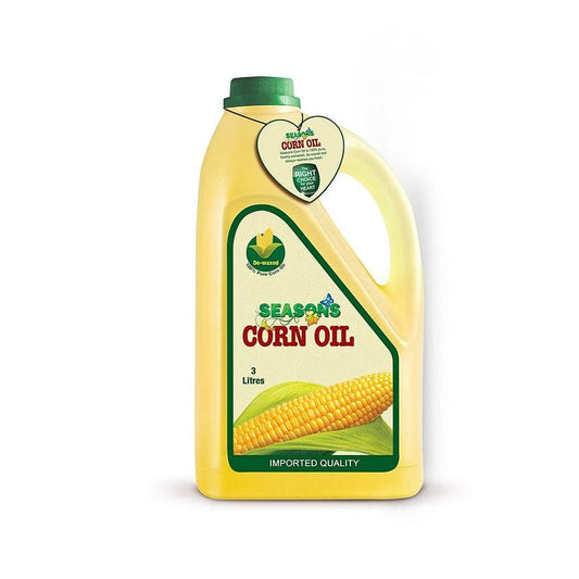 SEASONS CORN OIL 3LTR BOTTLE