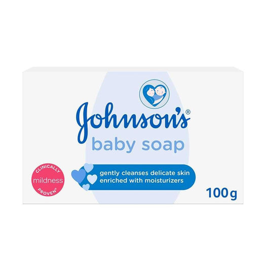 Johnsons Baby Soap gently cleanses 100Gm