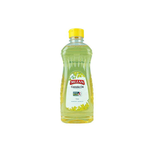 Mezan Canola Oil 1ltr Bottle