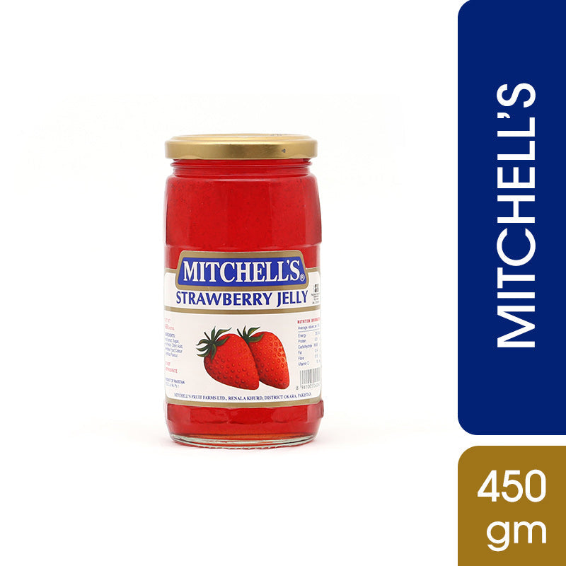 Mitchells Strawberry Jelly  450gm
