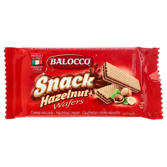 Balocco Snack Hazelnut Wafers 45gm