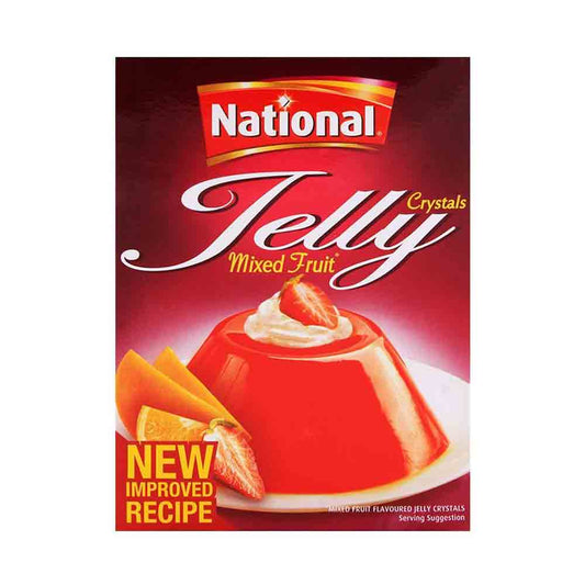 National Mix Fruit Crystal Jelly 80 gm