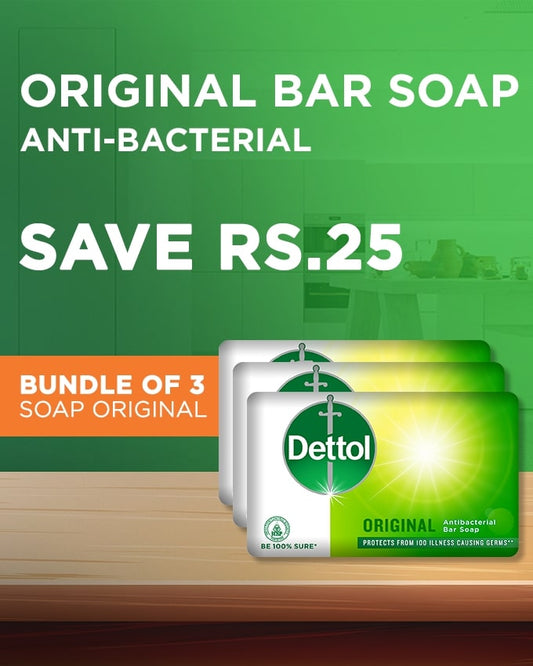 Dettol Original Soap 85gm - Pack of 3