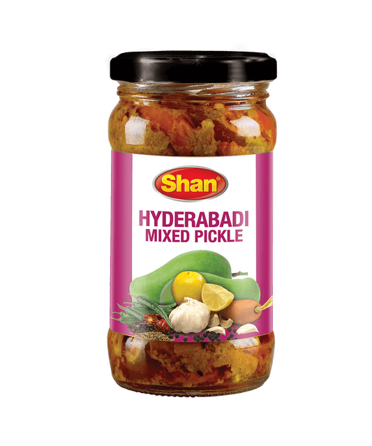 Shan Hyderabadi Mixed Pickle 300 Gm