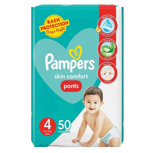 Pampers Pants Maxi Size 4, ( 50 Count)