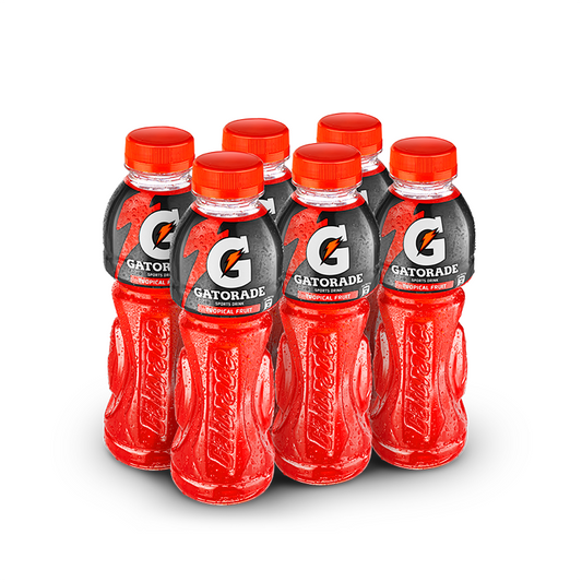 Gatorade Tropical Fruit Energy Drink Pet Bottle 500ml 6-Pcs Case