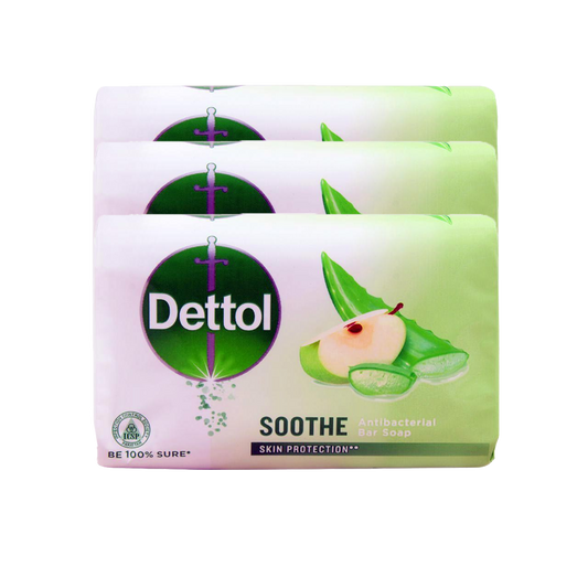 Dettol Soothe Soap 85gm - Pack of 3