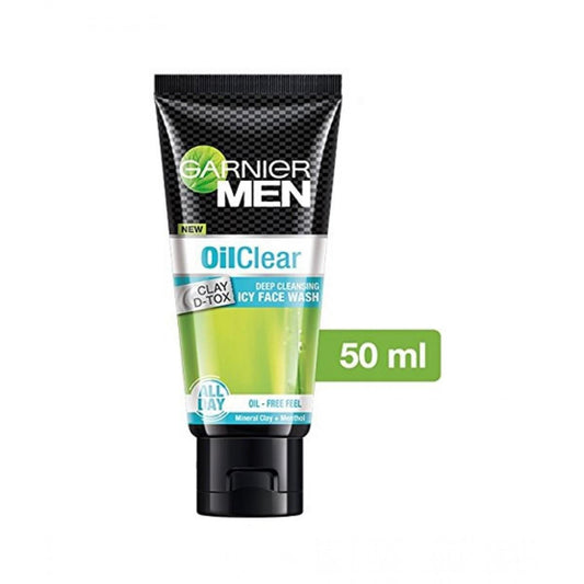 Garnier Men Oil Clear Deep Cleansing Face Wash 50g