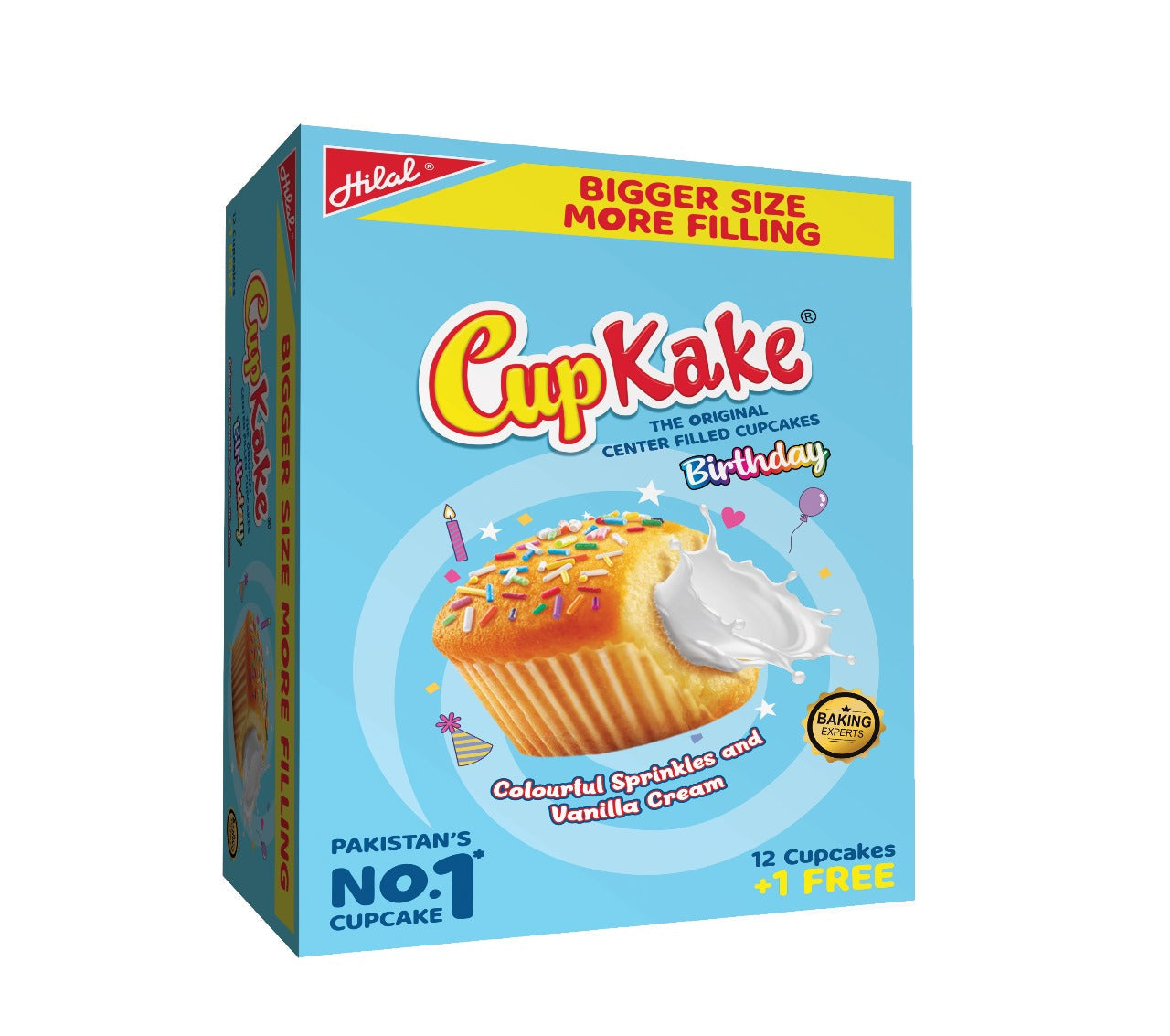 Hilal Birthday Vanilla Cup Cake Box