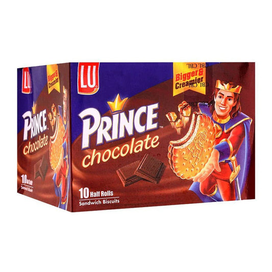 Lu Prince Chocolate Biscuit Half Roll Box