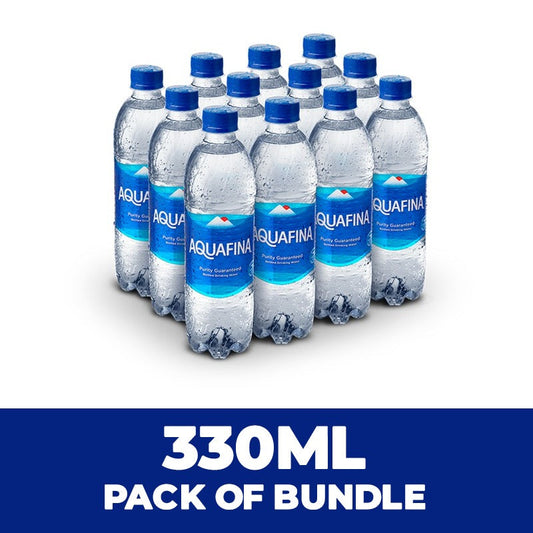 Aquafina Mineral Water Pet Bottle 330 ml 12-pcs Case