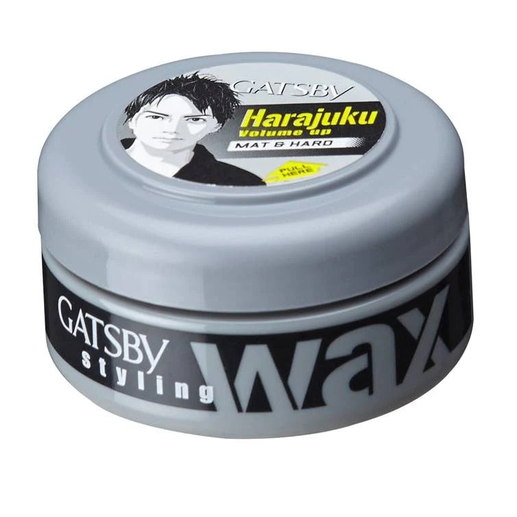 Gatsby Harajuku Volume Up Mat & Hard Styling Hair Wax, 75gm