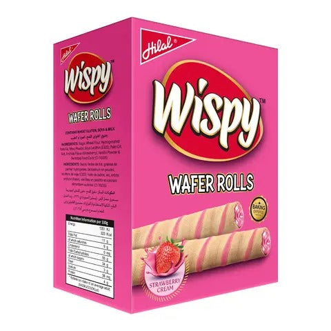 HILAL WISPY WAFERS STRAWBERRY 24`S